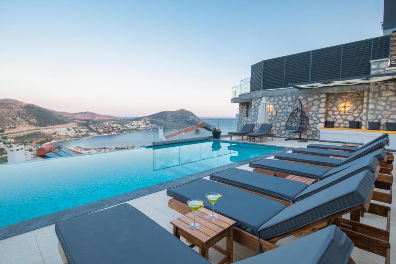 Villa Unlimited 2 Luxury 6 Bedroom Villa Kaş Exterior foto